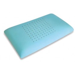 Guanciale cuscino FLEXILAN Polar Gel h12 cm a saponetta in fresca schiuma Polar Gel federa sfoderabile a 360° federa ICE FRESH TOUCH lato estivo e federa tessuto 100% poliestere sul lato invernale misura 42x72 cm cf 1 pz