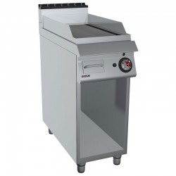 Fry-Top OFFCAR 80FTG40L piastra cottura liscia acciaio levigato a gas 8Kw IGO-OFF/3171101 