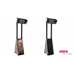 Diffusori termici ad irraggiamento luminoso a gas 4 piastrine IGO-SBS/NH04400