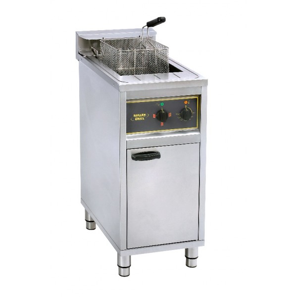 Friggitrice Rollergrill RFE16C elettrica a mobiletto alta capacità 16Lit IGO-MLC/RFE16C