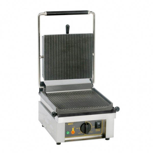 Piastra Rollergrill SavoyeR contact grill in ghisa rigata area cottura 26x24cm IGO-MLC/SavoyeR