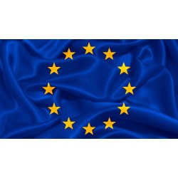 BANDIERA EUROPA CM 100X150 IN WINDFLAG 115 gr/mq IGO-RSN/BA_EURO 100X150PN