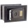Cassaforte da muro Iternet serratura elettronica 33x20x23 cm 9kg nero IGO-OD/SSWHFE