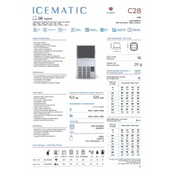 Fabbricatori di ghiaccio a spruzzo ICEMATIC C28 IGO-ICM/C28