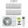 Condizionatore - CANDY - PURA DUALSPLIT 9000+9000 BTU + CY-2T14OUT INVERTER R-32 WI-FI - W-CY-2T14AOUT/CY-09RAIN-MA