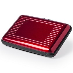 Porta carte RAINOL in alluminio sicurezza RFID 6 scomparti AST-5371