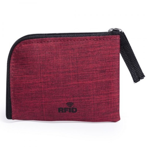 Porta monete e carte VATIEN AST-5838 poliestere in sicurezza RFID 1 scomparto personalizzabile