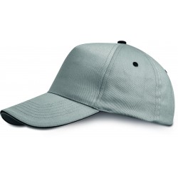 Cappellino SIL-K18043 5 pannelli Sandwich visiera rigida precurvata e cucitura rinforzata personalizzabile 