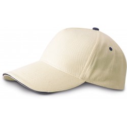 Cappellino SIL-K18043 5 pannelli Sandwich visiera rigida precurvata e cucitura rinforzata personalizzabile 