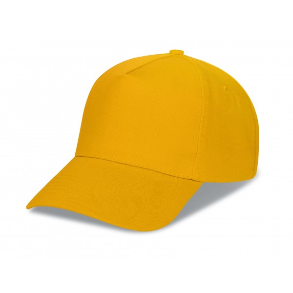 Cappellino GOLF SIL-K18106 5 pannelli poliestere pesante visiera rigida precurvata personalizzabile