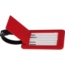 Targhetta da valigia SIL-S26172 plastica personalizzabile