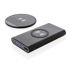 Set ricarica wireless nero XND-P324611 personalizzabile