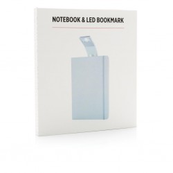 Taccuino A5 con segnalibro LED vari colori XND-P773453 personalizzabile 