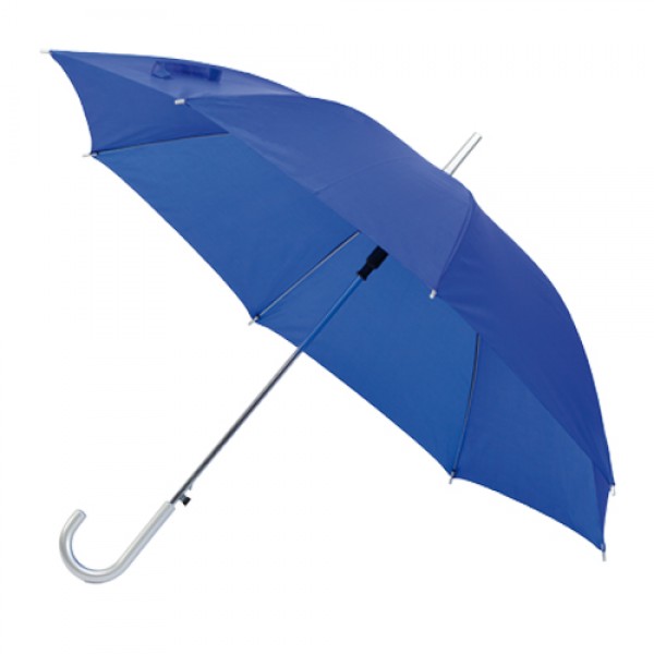 Ombrello HETLER AST-3718 automatico 8 pannelli poliestere diametro 105cm asta metallo colore argento personalizzabile