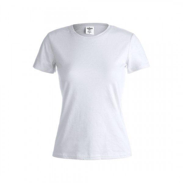 T-Shirt donna WCS150 AST-5867 bianca cotone 150 gr-mq