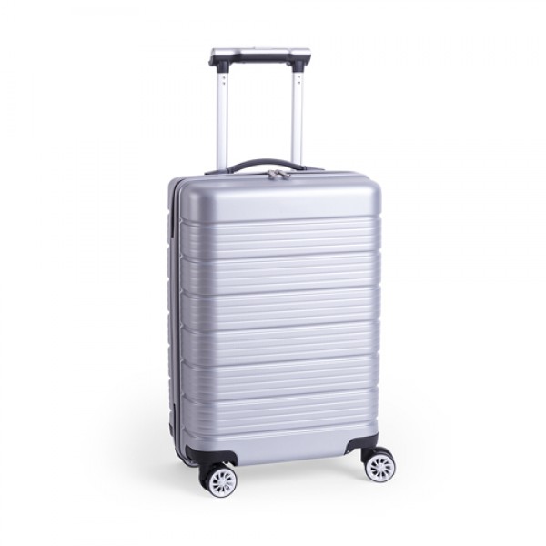 Trolley SILMOUR ABS rigida , 4 ruote girevoli sicurezza TSA inclusa