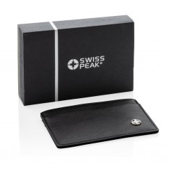 Porta carte credito SWISS PEAK XND-P820420 RFID nero