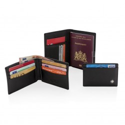 Porta passaporto SWISS PEAK XND-P820430 RFID nero