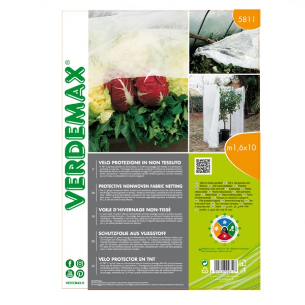 Velo di protezione per piante 1,6x10m 17gr bianco Verdemax IGO-OD/5811