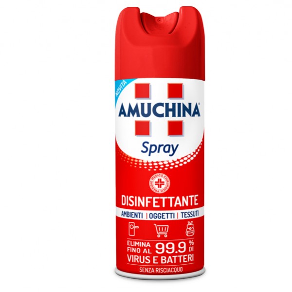 Spray amuchina Amuchina Professional PMC disinfettante per ambienti oggetti tessuti 400ml IGO-OD419800