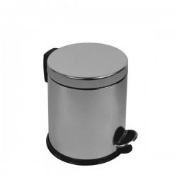Pattumiera a pedale Bin Basic acciaio 5 Lit. IGO-MDL913050