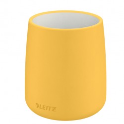 Porta penne LEITZ Cosy in ceramica giallo 92744