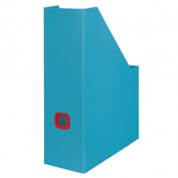 Portariviste LEITZ Click&Store Cosy in cartone colore blu dimensioni 33x25,3cm dorso 10,3 cm cf 1 pz