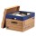 Scatola per traslochi BANKERS BOX SmoothMove Prime Fastfold in robusto cartone a doppio strato assemblaggio manuale e chiusura con nastro adesivo standard capacità 37 lit. dimensioni 33,5 x 29,2 x 40,4 cm cf 10 pz