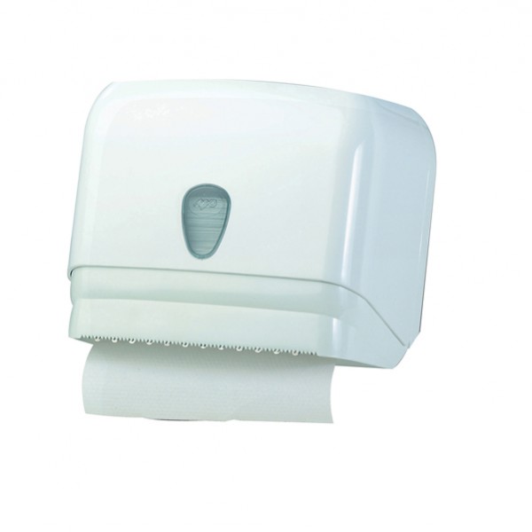 Dispenser per asciugamani in rotolo/fogli bianco Mar Plast IGO-ODA60111