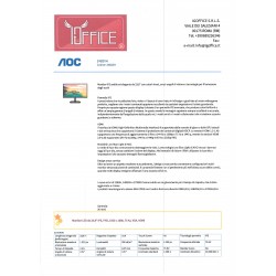 Monitor AOC Desktop LED da 23.8" IGO-ESP24B2XH