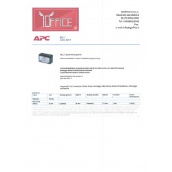 Batteria APC per UPS gruppi continuità IGO-ESPRBC17