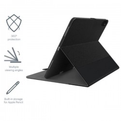 Custodia - cover - TekView - Cygnett - con porta Apple pencil per iPad 10.2’' - colore Grigio-Nero. cf 1 pz Custodia - cover - TekView - Cygnett - con porta Apple pencil per iPad 10.2’' - colore Grigio-Nero. cf 1 pz