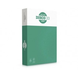 Carta fotocopie - BURGO - Disco 33 - A4 21x29,70 cm - 75 gr/mq - EU ECF Ecolabel FSC  -  elevato punto di bianco - bancale da 240 risme da 500 fogli 