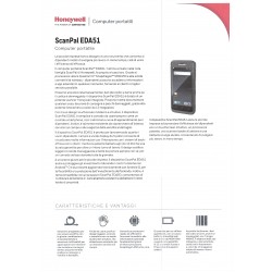 Computer terminale multiuso HONEYWELL Hardware EDA51 WWAN IGO-DCM/EDA51-1-B623SQGRK