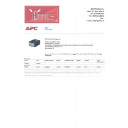 Batteria APC per UPS gruppi continuità IGO-ESPRBC6