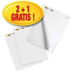 Lavagna adesiva Meeting Chart bianco Post-It® promo pack 2+1 pz IGO-OD7000081684