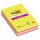 Blocco foglietti Post it® Super Sticky rettangolari 845-4SUCC righe 127x203mm colori Ultra 45fg IGO-OD7100235841