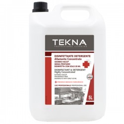 Disinfettante detergente TEKNA PMC HACCP per superfici super concentrato tanica 5 lt. IGO-OD/K008