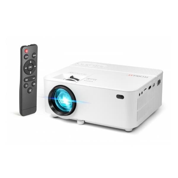 Videoproiettore mini TECHNAXX LED Beamer TX-113 1800 Ansi Lumen IGO-ESP/TCA4781
