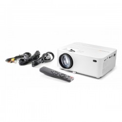 Videoproiettore mini TECHNAXX LED Beamer TX-113 1800 Ansi Lumen IGO-ESP/TCA4781