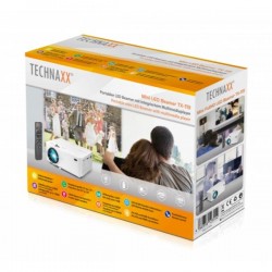 Videoproiettore mini TECHNAXX TCA4869 2000 Ansi Lumen Mini Proiettore HD TX-127 IGO-ESP/TCA4869