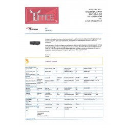 Videoproiettore OPTOMA proiezione luminosa 3800 Lumens IGO-ESPX371