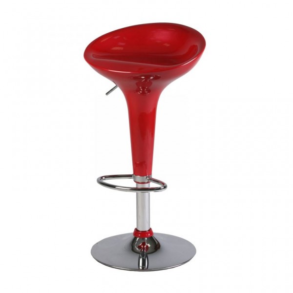 Sgabello Bar rosso ABS IGO-SRGHC148R