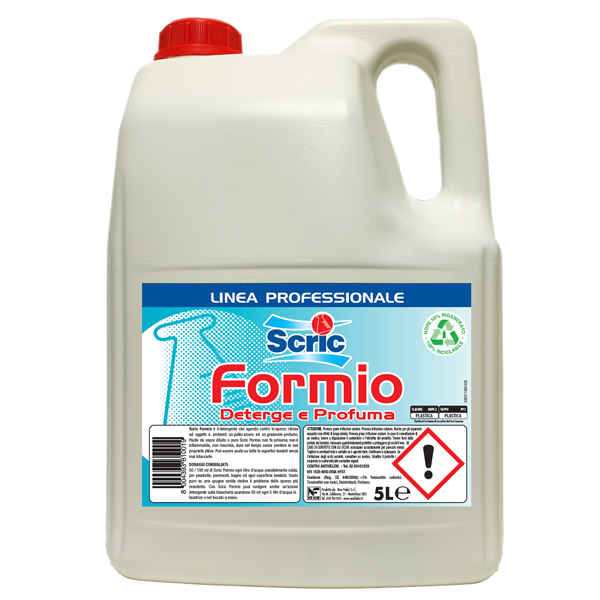 Detergente igienizzante per pavimenti Scric Formio tanica da 5Lit. IGO-OD/60998