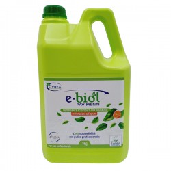 Detergente pavimenti Ebiol tanica 5kg agrumi Livrex IGO-OD/99807