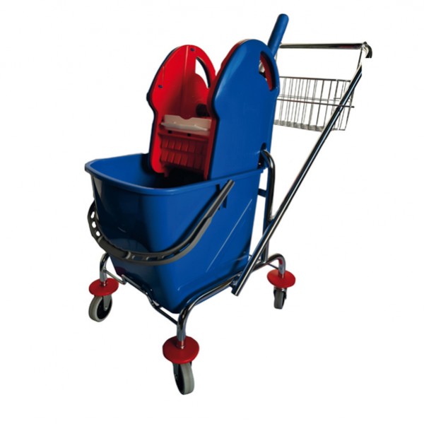 Carrello strizzatore Grouse 26 per pulizie da 25 lt Taxon IGO-OD41601