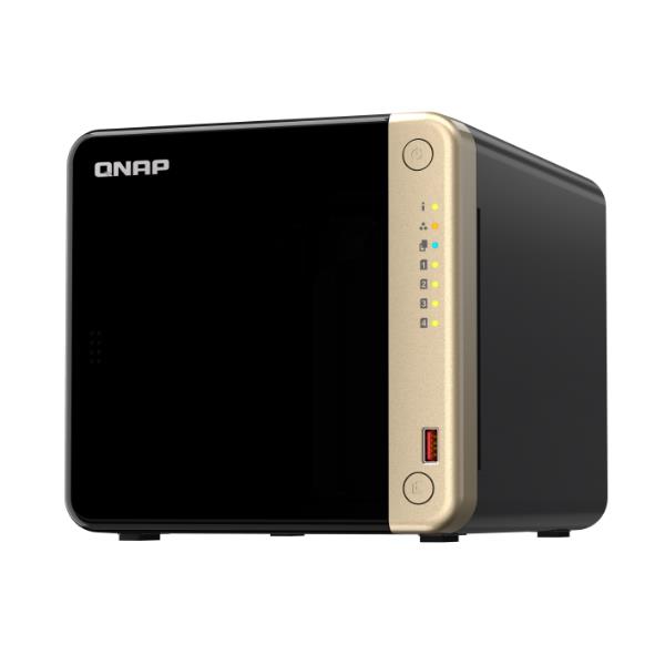 Bus per Hard Disk QNAP NAS TS-464-8G AS Intel quad-core con due porte 2,5GbE IGO-ESP/TS-464-8G