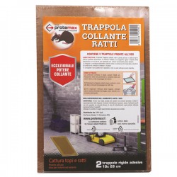 Tavole collanti per ratti Protemax blister 2 pz IGO-OD/PROTE058