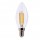 Lampadina MKC led candela 6W E14 4000K luce bianca naturale