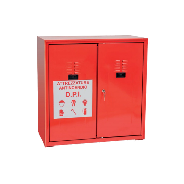 Armadio metallo basso porta DPI rosso 80x40x80h cm IGO-FSM/Y080M0801A Armadio metallo basso porta DPI rosso 80x40x80h cm IGO-FSM/Y080M0801A